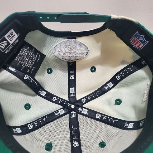 New York Jets  2022 Sideline Ink Dye 59FIFTY Snapback Green NWT - Picture 7 of 10